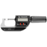 Facom digital display micrometer 25 mm 1355A for precise measurements in engineering and manufacturing.