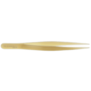 Facom sterilizable straight model plastic tweezers with fine tips for precision handling.