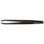 Plastic tweezers straight models anti-static 150.P10 for precision electronic work.