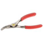 Facom 167A angled nose outside Circlips pliers with red handles for easy grip and precise removal of circlips.