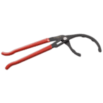 Facom XL filter pliers 170.FIL with red handles and black gripping jaws for automotive filter removal.