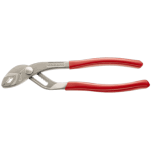 Facom 170A multigrip pliers with red handles, ideal for gripping and cutting tasks in professional workshops.