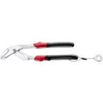 Facom high-performance multigrip pliers with ergonomic handles and adjustable jaw for versatile gripping tasks.