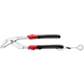 Facom high-performance multigrip pliers with ergonomic handles and adjustable jaw for versatile gripping tasks.