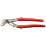 Facom 181A locking twin slip-joint multigrip pliers with red handles for versatile gripping tasks.