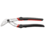 Facom 181EF locking twin slip-joint multigrip pliers with ergonomic handles on a black background.