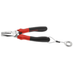 Facom combination pliers 187.16CPESLS with ergonomic handles and a wire loop for easy storage, ideal for professional electrical and mechanical tasks.