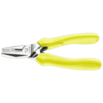 Facom 187.CPE combination pliers with yellow handles, ideal for electrical and general use.