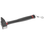 Facom 200C.SLS graphite handle riveting hammer for engineers, black with red accents, designed for precision riveting tasks.