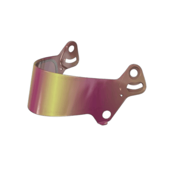 High-quality racing helmet visor shield for Grand Prix racewear, designed for safety and durability in motorsport competitions.
