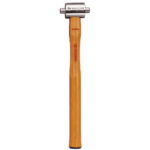Facom 207A-208A mallet with wooden handle and metal head, used for precision striking in mechanical work.