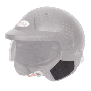 Bell Sealing Chin Bar Cover Kit - Rubber - X-1