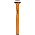 Facom 207A-208A mallet with wooden handle and metal head, used for precision striking in industrial applications.