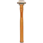 Facom 207A-208A mallet with wooden handle and metal head, designed for precision striking tasks.