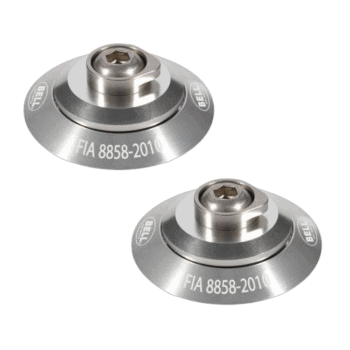 Silver - Bell Hans Clips - FIA 8858-2010