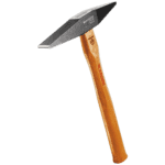 Facom 213H welders chipping hammer with wooden handle and steel head for metalwork and welding tasks.