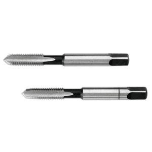 Two Facom 227.5X80T2 standard taps with threaded tips and black handles, used for precision machining.
