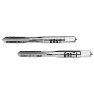 Two high-performance cobalt taps with precision threading and durable construction for industrial applications.