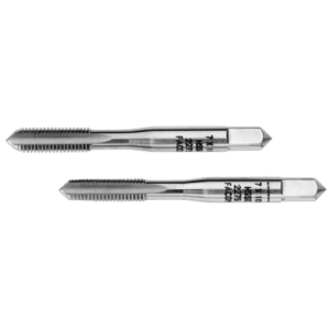 Two high-performance cobalt taps with precision threading and durable construction for industrial applications.