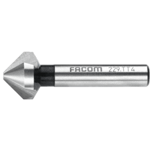 Facom 229.TT4 90 cone bits for precision drilling and machining, shown in close-up view.