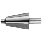 Precision metal boring bit with tapered design for high-accuracy drilling in industrial applications.