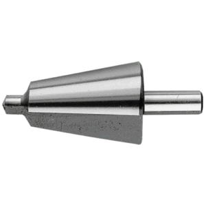 Precision metal boring bit with tapered design for high-accuracy drilling in industrial applications.