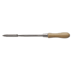 Facom Three Square Scraper 231 with wooden handle and metal blade for precise scraping tasks.