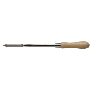 Facom Three Square Scraper 231 with wooden handle and metal blade for precise scraping tasks.