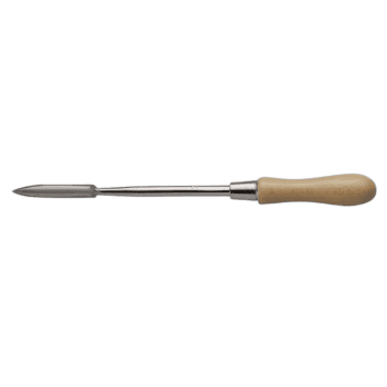 Facom Three Square Scraper 231 with wooden handle and metal blade for precise scraping tasks.