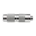 Close-up of a Facom punch and caliper accessory, precision-machined metal tool for automotive and industrial use.