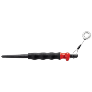Facom 255.GSLS sheathed punch tool with red handle and metal ring for industrial use.