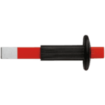 Facom slim-profile chisel with guard, ideal for precision work and safety in professional toolkits.