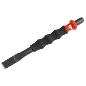 Facom 263.G sheathed chisel with ergonomic handle for precision woodworking and metalworking tasks.