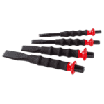 Set of five Facom sheathed tools with black handles and red accents, designed for automotive or mechanical work.