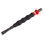 Facom sheathed cape chisel 265.G18 with ergonomic handle for precision chiselling tasks.