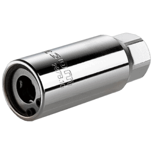 Facom 287B roller-type stud driver for precise automotive and mechanical work, featuring a durable chrome finish and single-diameter design.