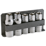 Facom set of roller-type stud drivers 287B.JS5 for automotive and mechanical applications.