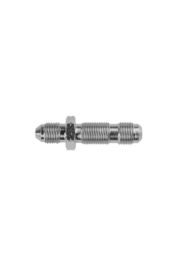 Close-up of a spark plug used in high-performance racing engines at Grand Prix Racewear.