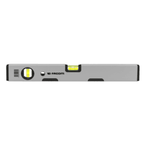 Facom 309BM magnetic level with yellow vials and black body, ideal for precise measurements.