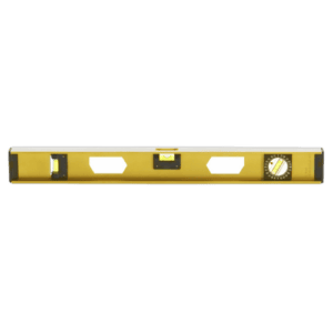 Grand Prix Racewear magnetic level with machined sole plate for precise measurements.