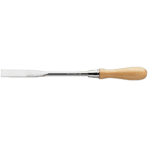 Facom flat scraper 329 with wooden handle for precise scraping tasks in automotive and workshop applications.