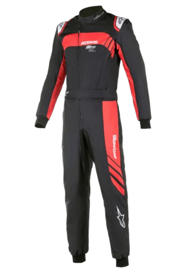 Alpinestars KMX-9 V3 Graphic 3 Kart Suit - Black/Red