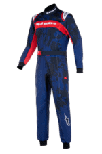 Alpinestars KMX-9 V3 Graphic 5 Kart Suit - Navy Blue / Red