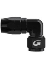 Close-up of a black GPR Direct racing connector used in motorsport wiring and electronics.