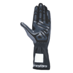Alpinestars Tech-1 K V3 kart racing glove with protective padding and grip-enhancing design.
