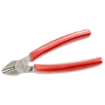 Facom 391A.G electricians diagonal cutters with red handles for precise cutting tasks.