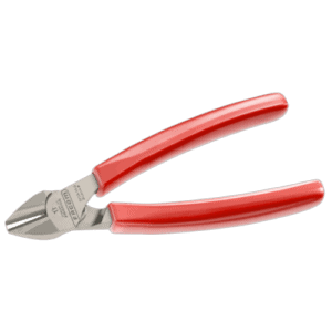 Facom 391A.G electricians diagonal cutters with red handles for precise cutting tasks.
