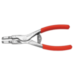 Facom 411A outside snap-ring pliers with red handles and metal tips for removing snap rings.
