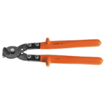 Facom VSE series insulated copper-alu cable cutter with orange handles for electrical work.