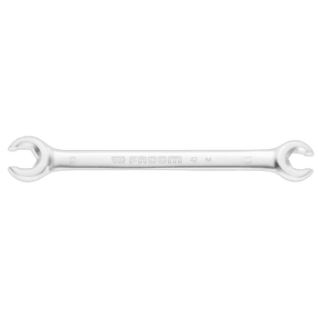 Facom 42 - Metric 15mm hinged flare nut wrench for automotive and plumbing applications.